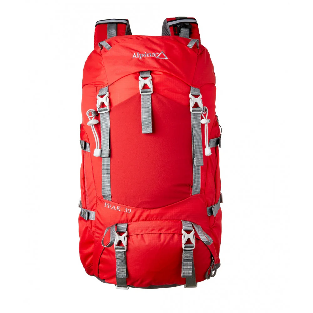 Mochila de trekking Alpina PEAK 30 - roja