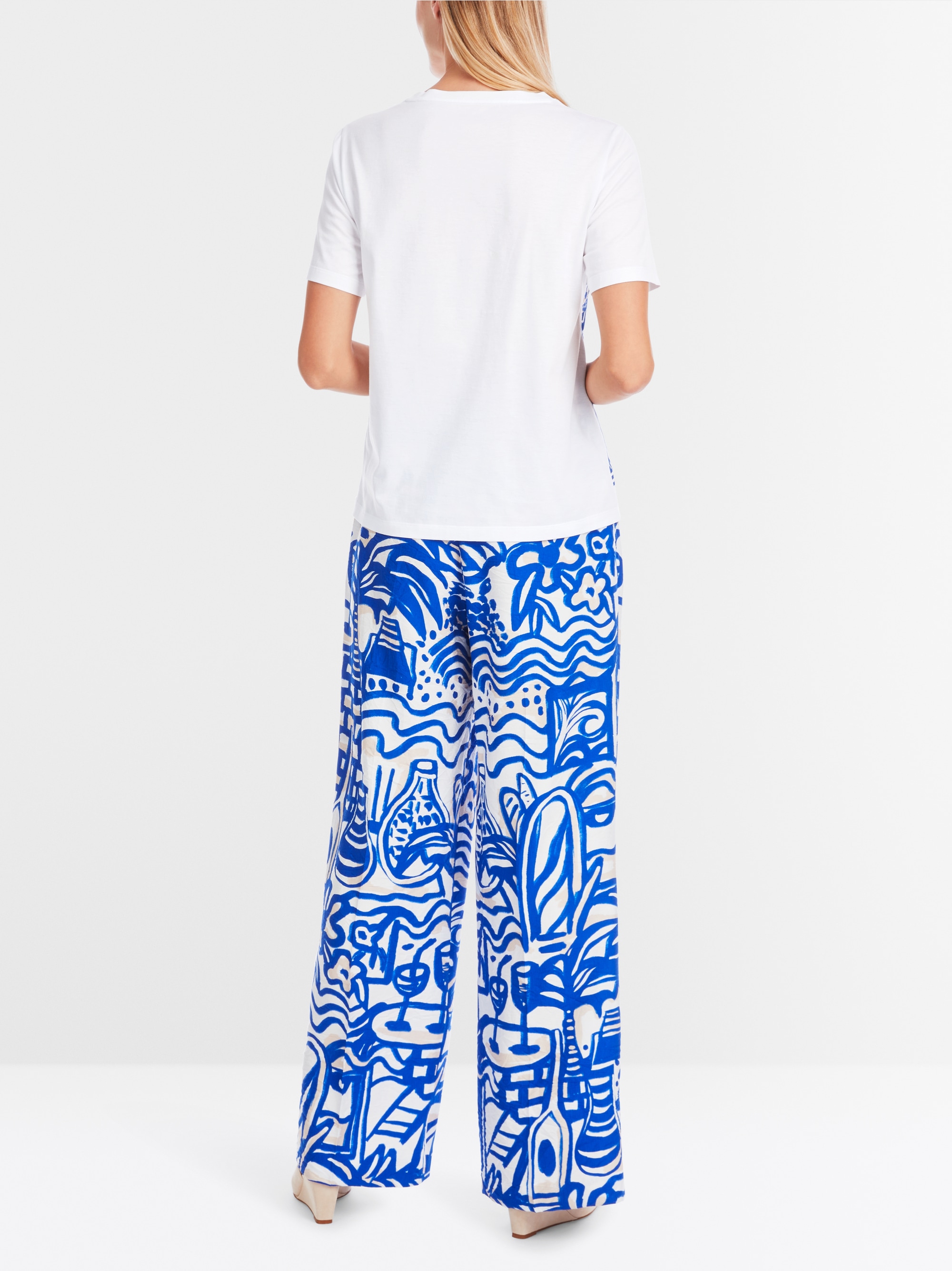 Marc-Cain Rethink Together printed T-shirt