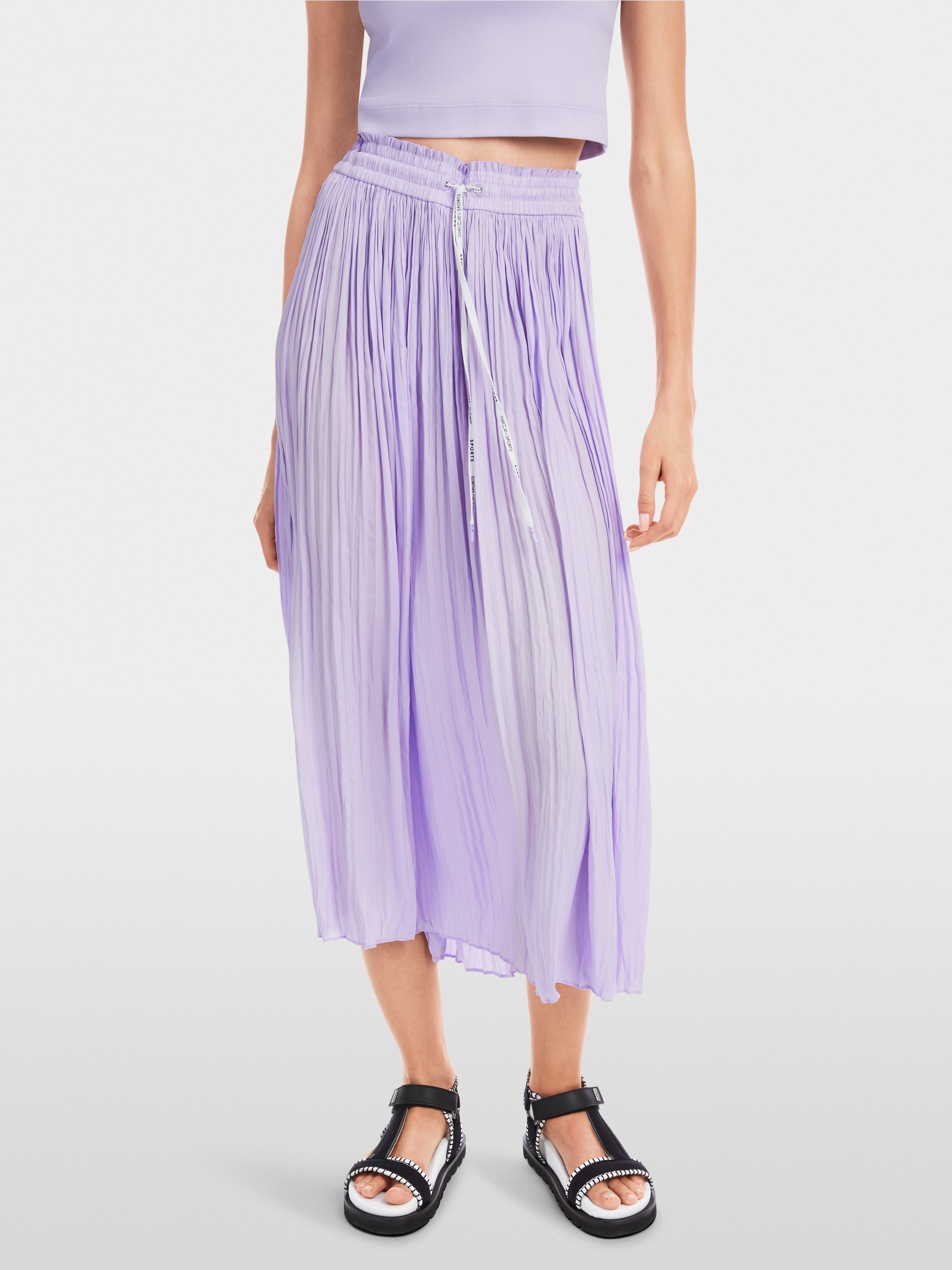 Marc-Cain Rethink Together pleated skirt
