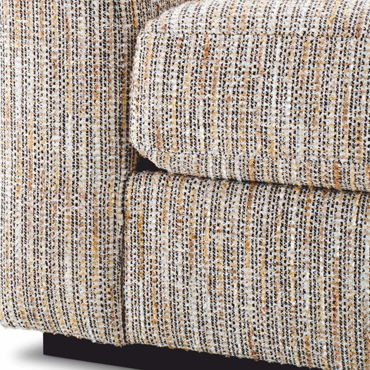 Casa Padrino sill¨®n de sal¨®n de lujo y sill¨®n de hotel beige / negro A. 90 cm - Muebles de lujo