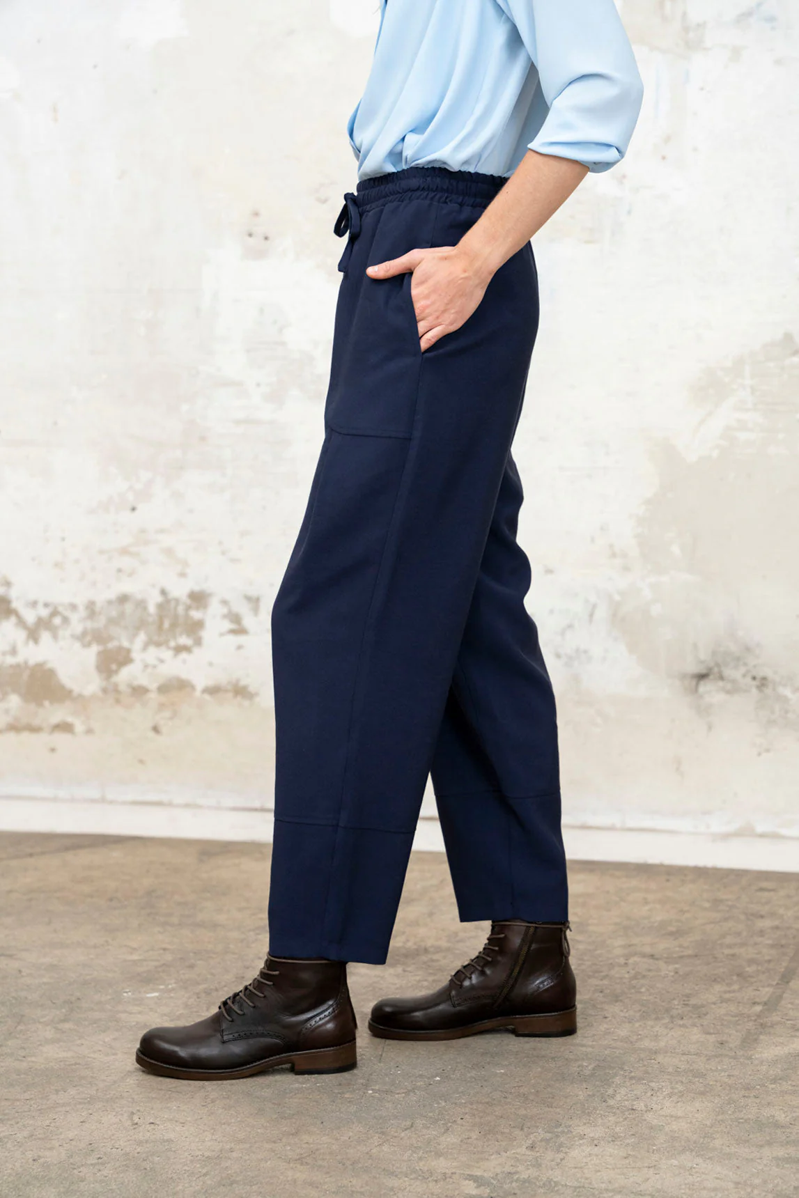 Rivera-spain Pantalón Nereida azul marino