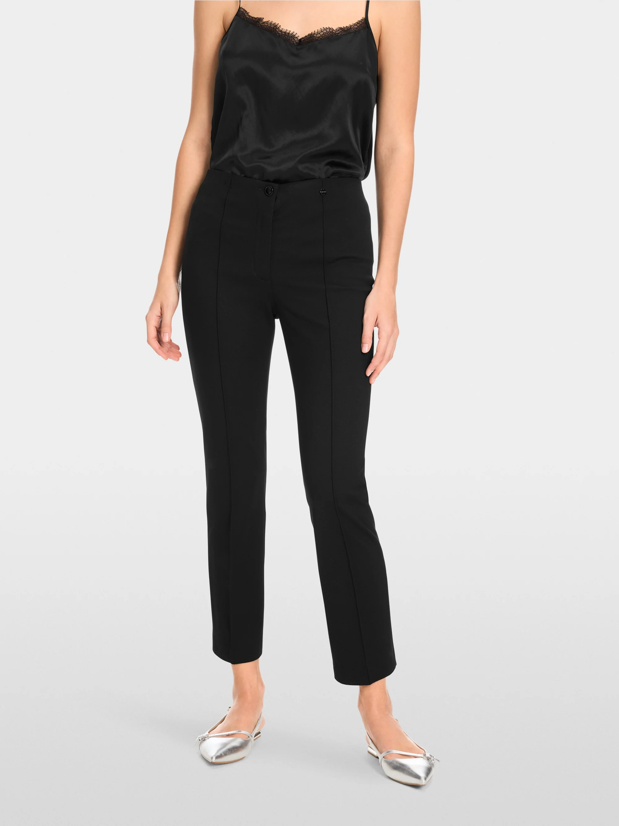 Marc-Cain 7/8 trousers in fine jersey