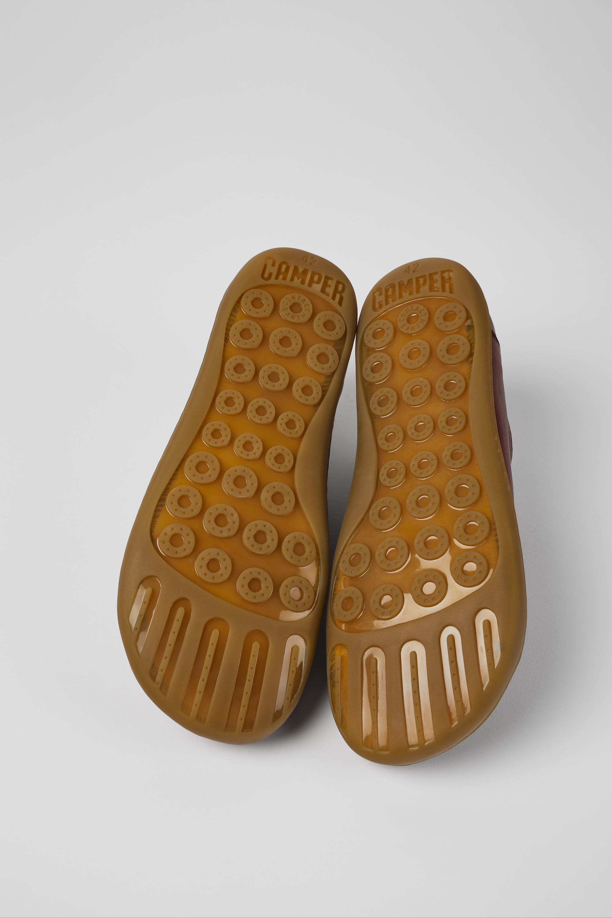 Peu - Brown leather shoes for men