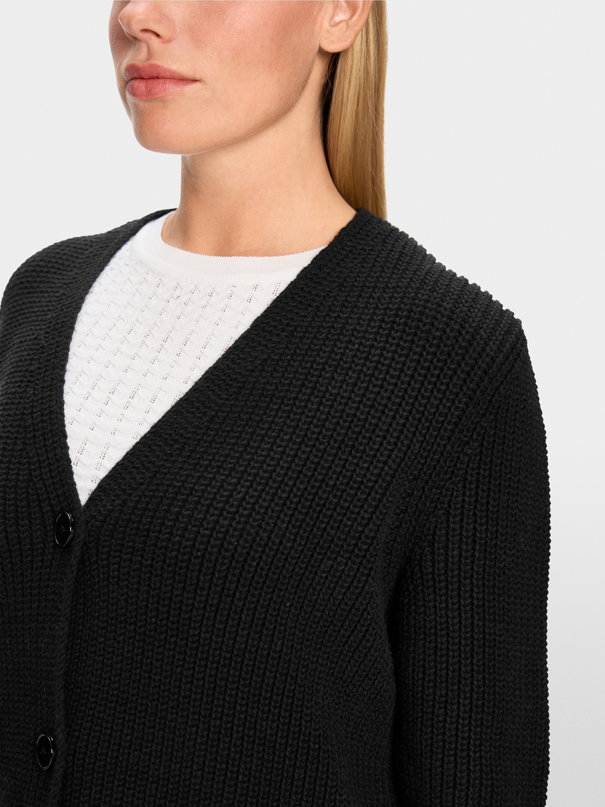 Marc-Cain Cardigan plain - knitted in Germany