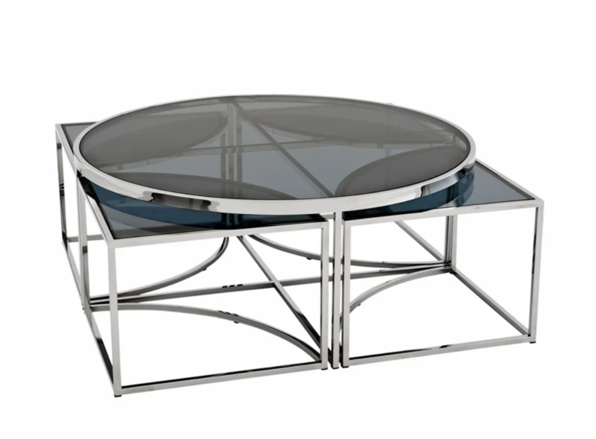 Casa Padrino Art Deco luxury coffee table - living room coffee table - Luxury Quality