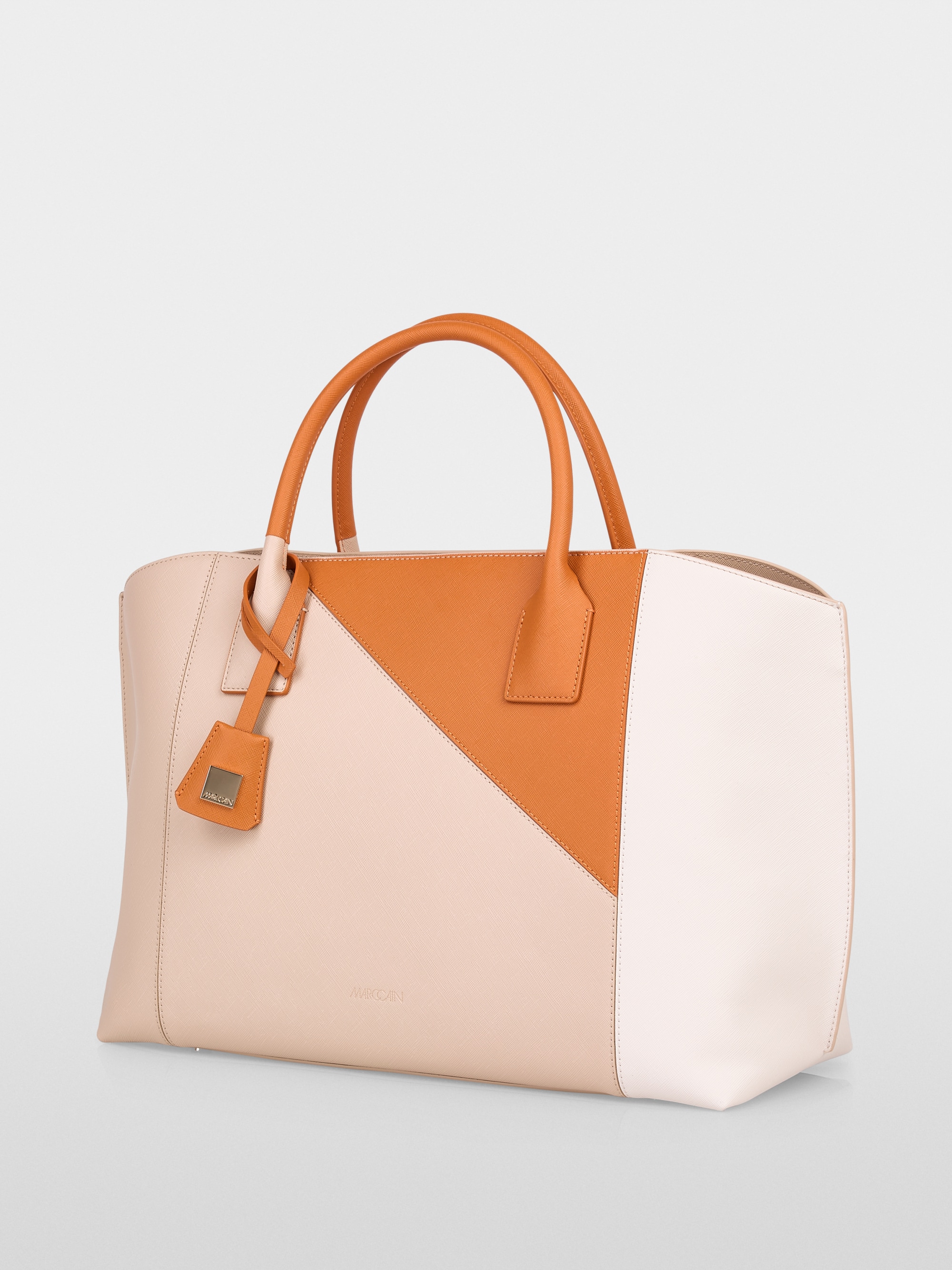 Marc-Cain Rethink Together satchel bag with patch