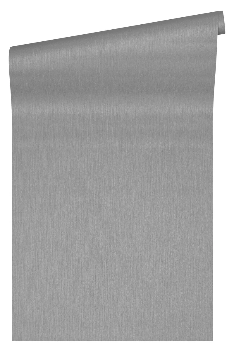 Versace Designer Baroque Nonwoven Wallpaper IV 34327-4 - Gris plata - Papel pintado de diseño - Alta calidad