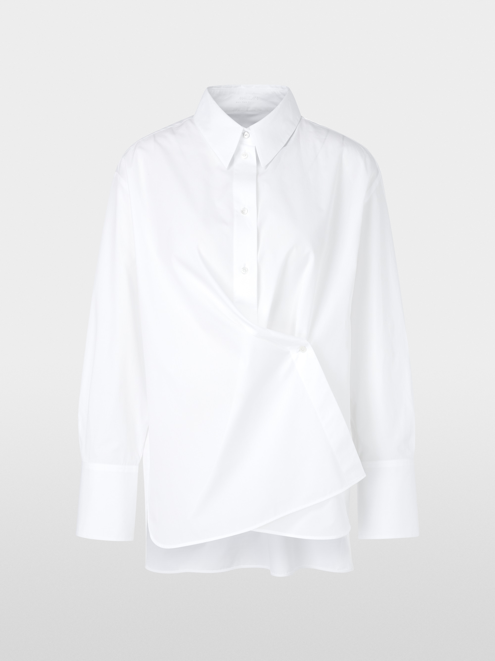 Marc-Cain Shirt blouse with wrap effect