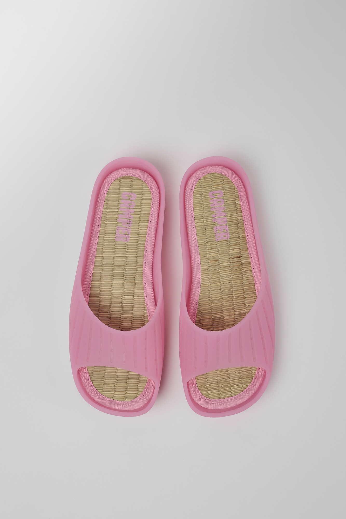 Wabi - Pink monomaterial sandals for women