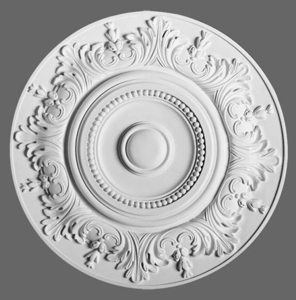 Casa Padrino stucco rosette 47 x 47 cm ceiling stucco ceiling rose stucco rosette Wall rosette Baroque Nouveau