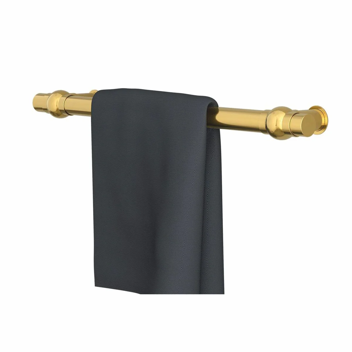 Casa Padrino Calentador de Toallas de Baño de Lujo Oro Brillante 60 cm - Accesorios de Baño