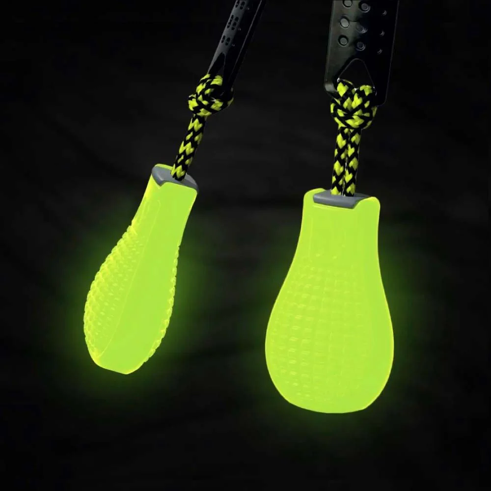 Ropescout Glow Zip Marker small - Pack 4 tiradores fotoluminiscentes cremallera