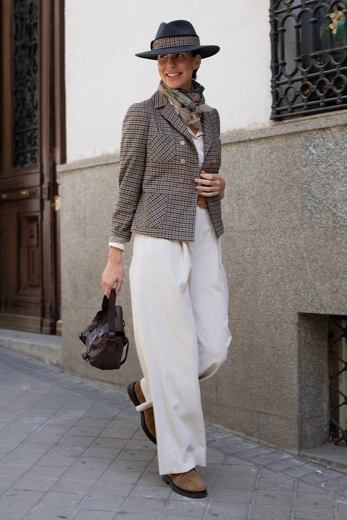 Rivera-spain Sombrero Verona gris | Rivera x Alexia Álvarez de Toledo