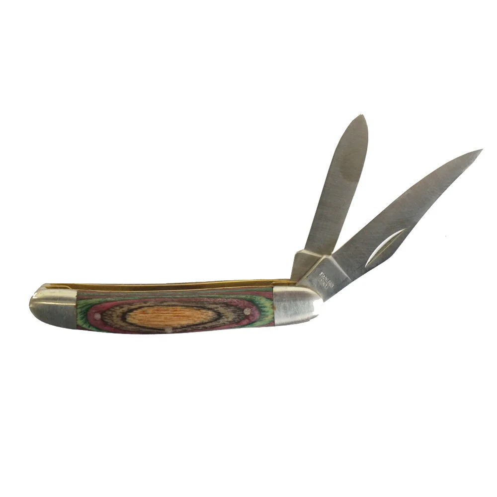 Navaja de bolsillo MAORI DOBLE HOJA