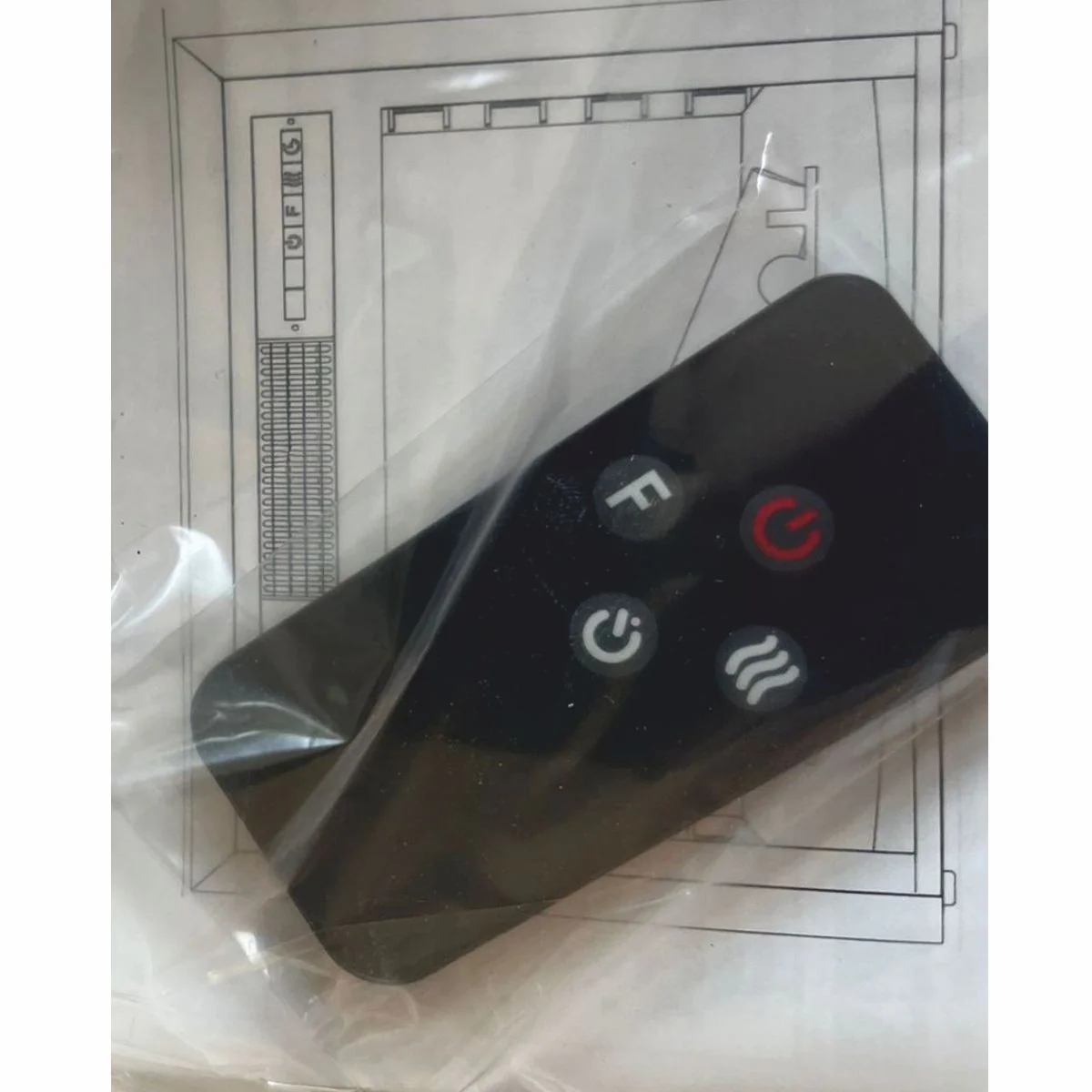 Casa Padrino chimenea el¨¦ctrica barroco de lujo con mando a distancia crema 118 x 32 x A. 96,5 cm