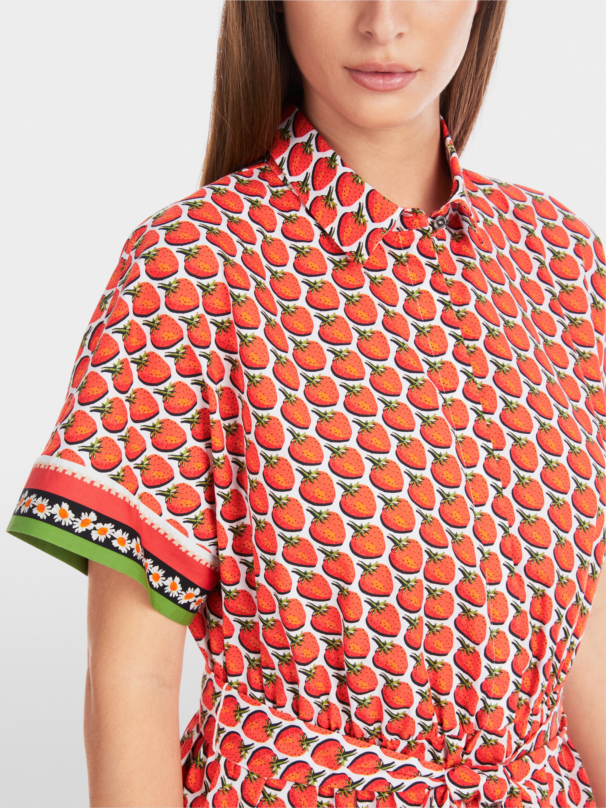 Marc-Cain Wide organic cotton shirt dress