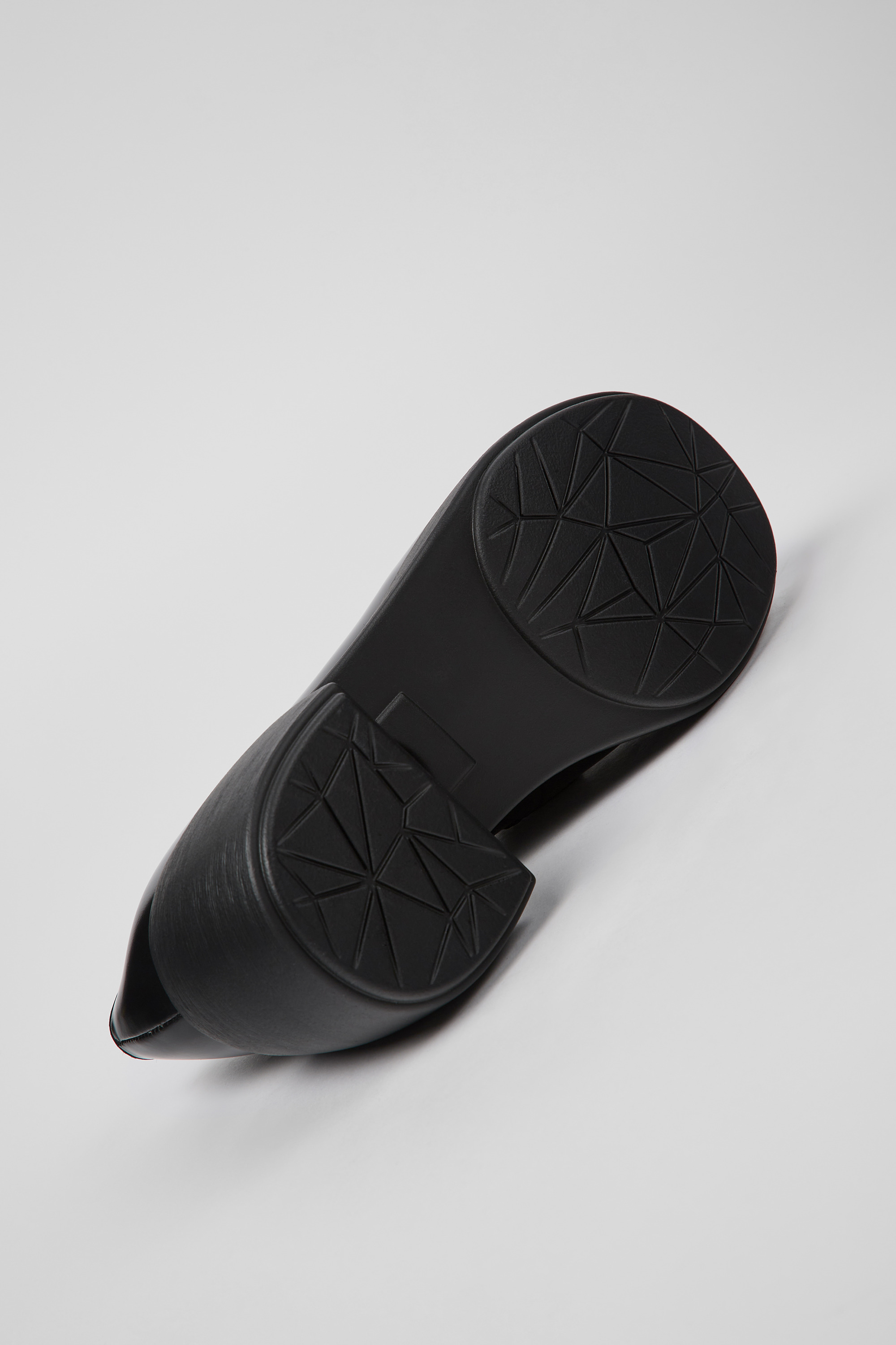 Thelma - Black leather shoes for women