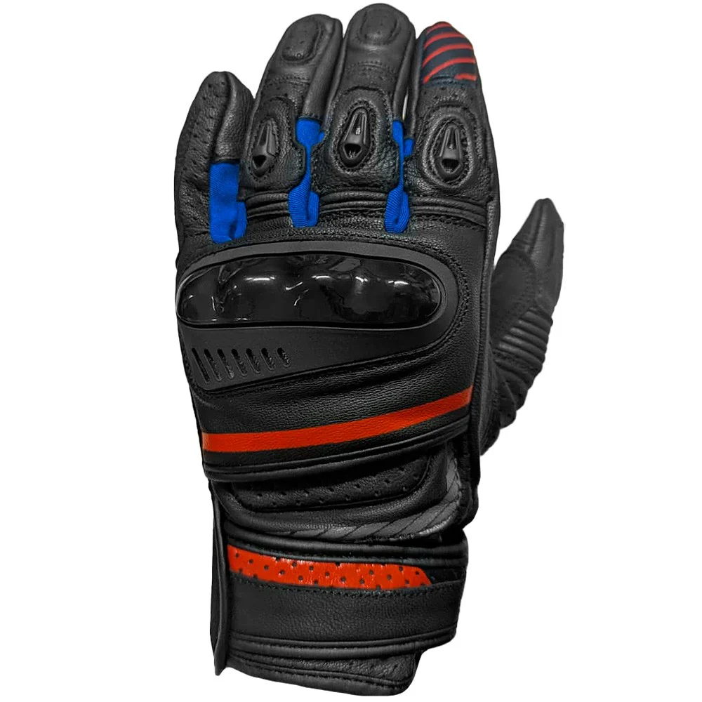 GUANTES VERANO OUT RIDER - NEGRO / AZUL / ROJO