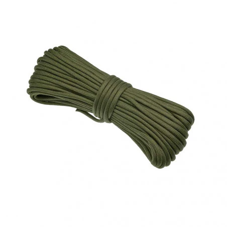 Cordón North Star Paracord 425 de 3 hebras - 7 metros verde oliva
