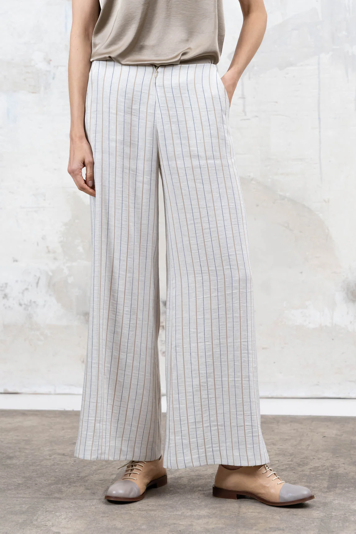 Rivera-spain Pantalón Biella rayas