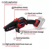 Cordless Pruning Chain Saw GE-PS 18/15 Li BL-Solo