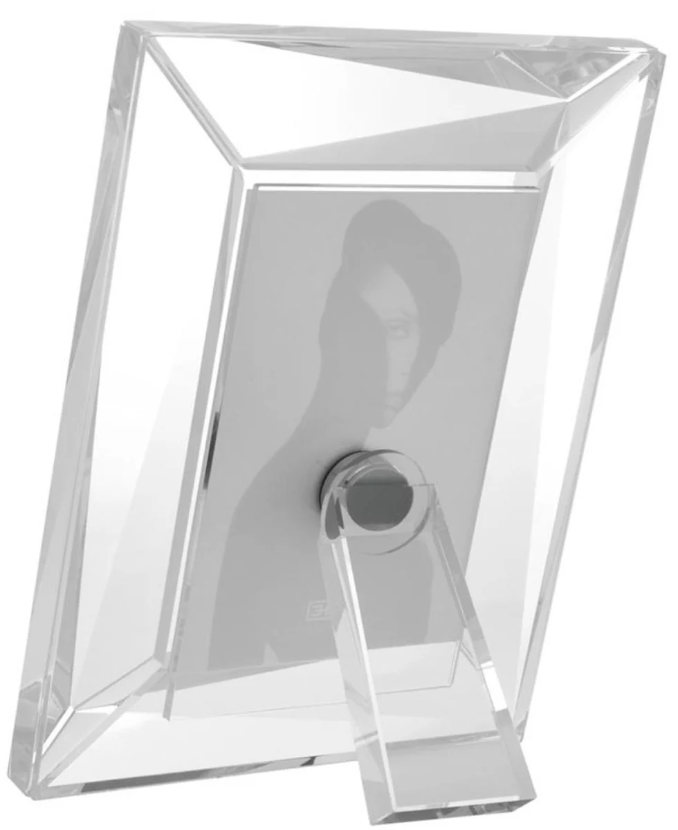 Casa Padrino conjunto de marcos de cristal de lujo 18 x 3,5 x H. 23,5 cm - Calidad de Lujo