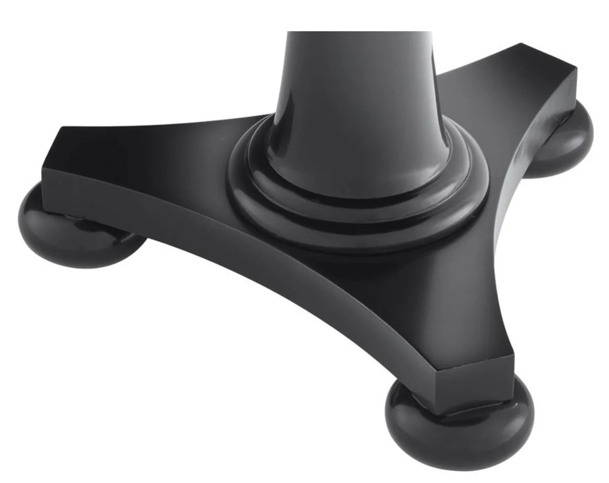 Casa Padrino Mesa de Lujo / Mesa de Acompañamiento Negro 75 x H. 75 cm - Colección Hotel