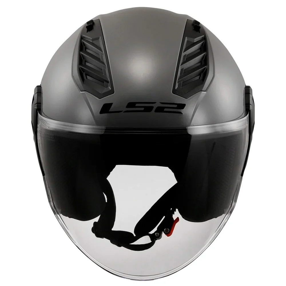 CASCO JET LS2 OF616 AIRFLOW II SOLID GRIS