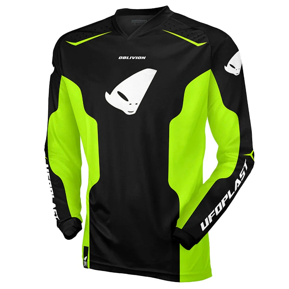 CAMISETA UFO OBLIVION - NEGRO / AMARILLO