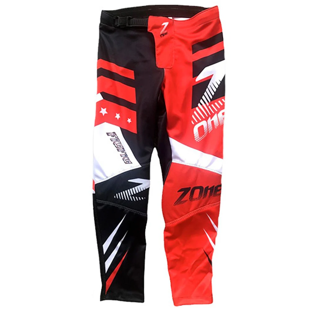PANTALON INFANTIL ZONE TRIAL ROJO