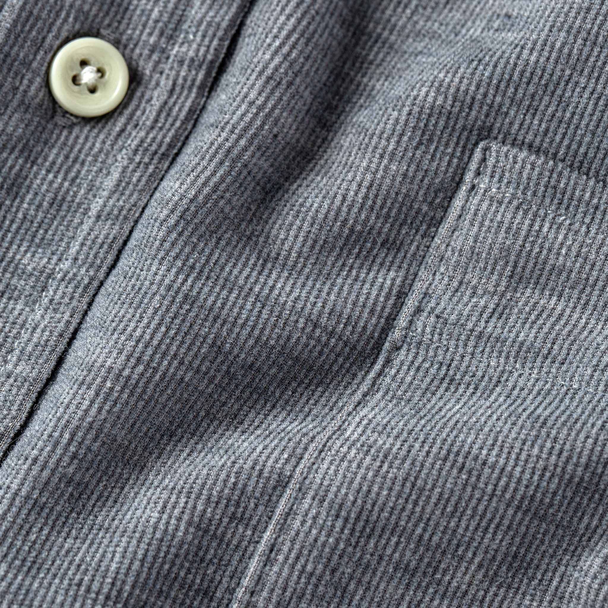 The Short Sleeve California in Slate Cord