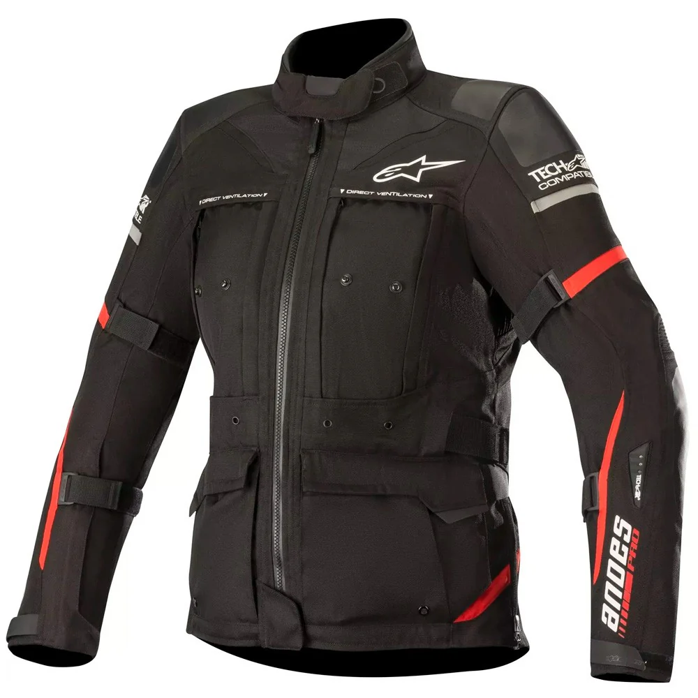 CHAQUETA ALPINESTARS STELLA ANDES PRO DS TECH-AIR NEGRO / ROJO