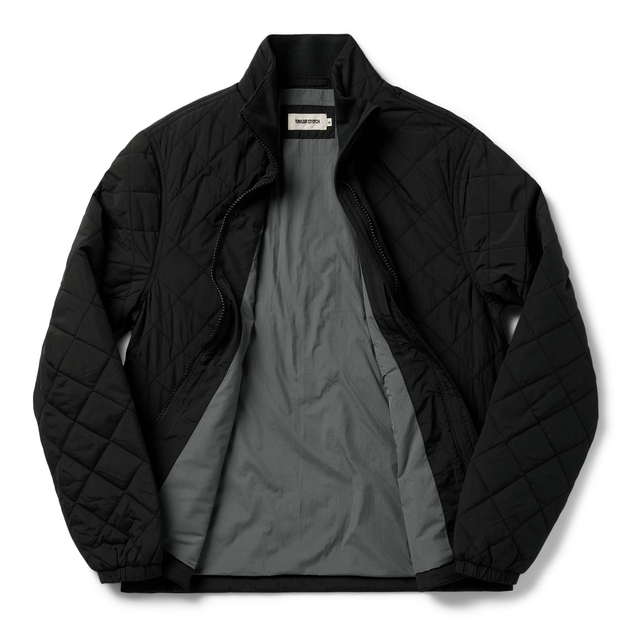The Vertical Jacket in Black