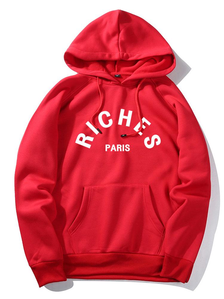 Rich Paris Print Hoodie