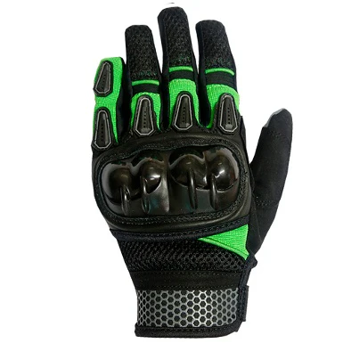 GUANTES CROSS OUT O3 NEGRO / VERDE