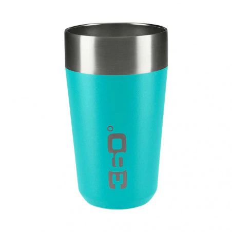 360 Degrees Taza Travel Mug Large azul turquesa - Vaso termo