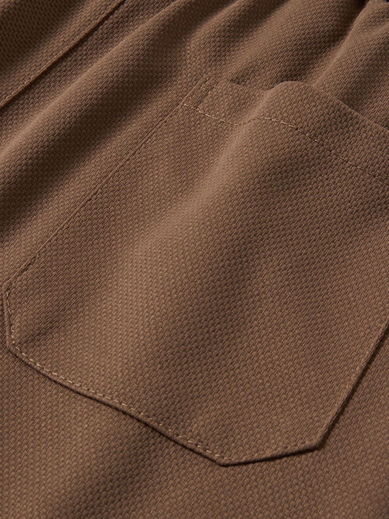 Elastic Waist Cargo Jogging Pants