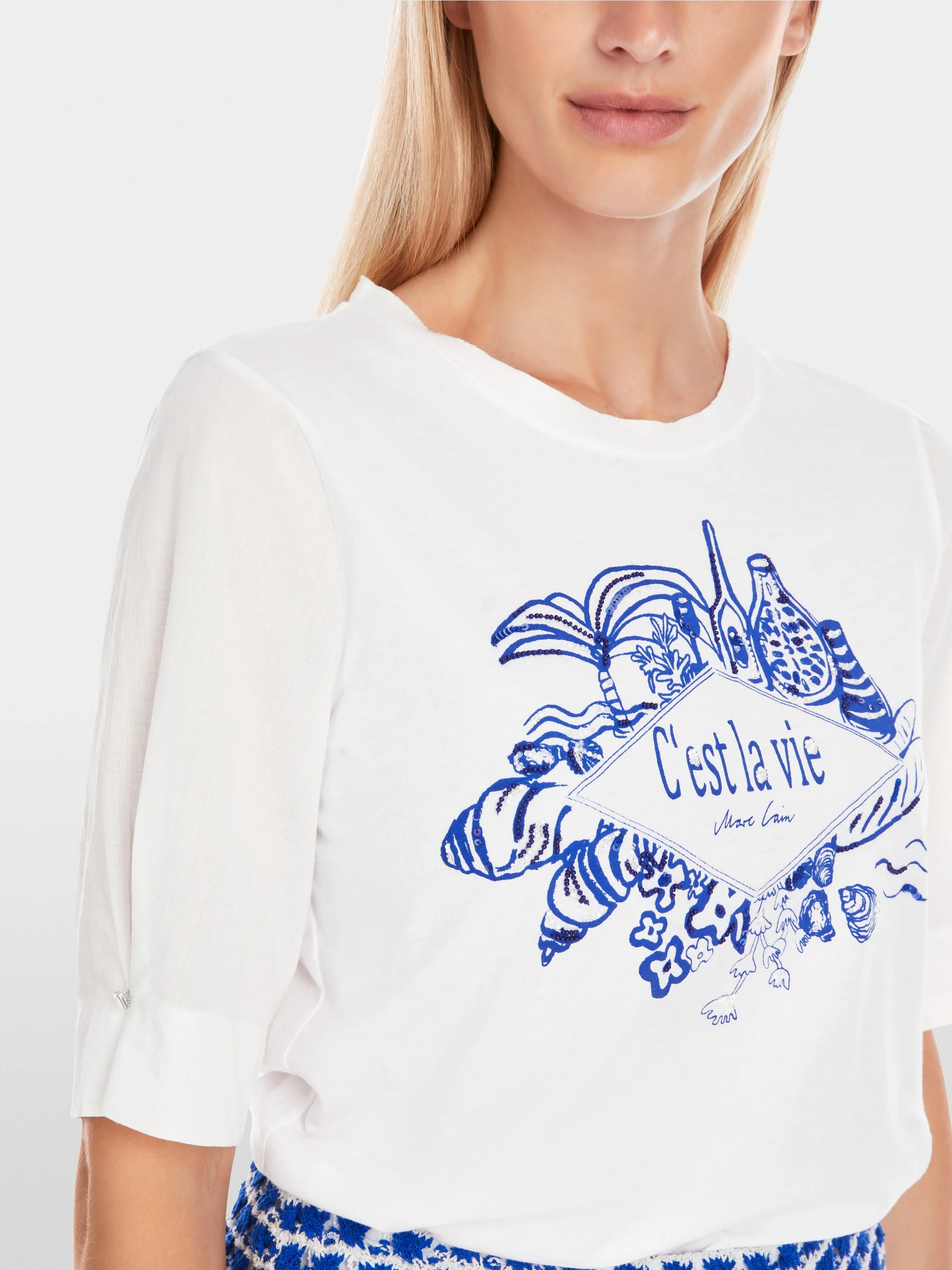 Marc-Cain T-shirt with placed print