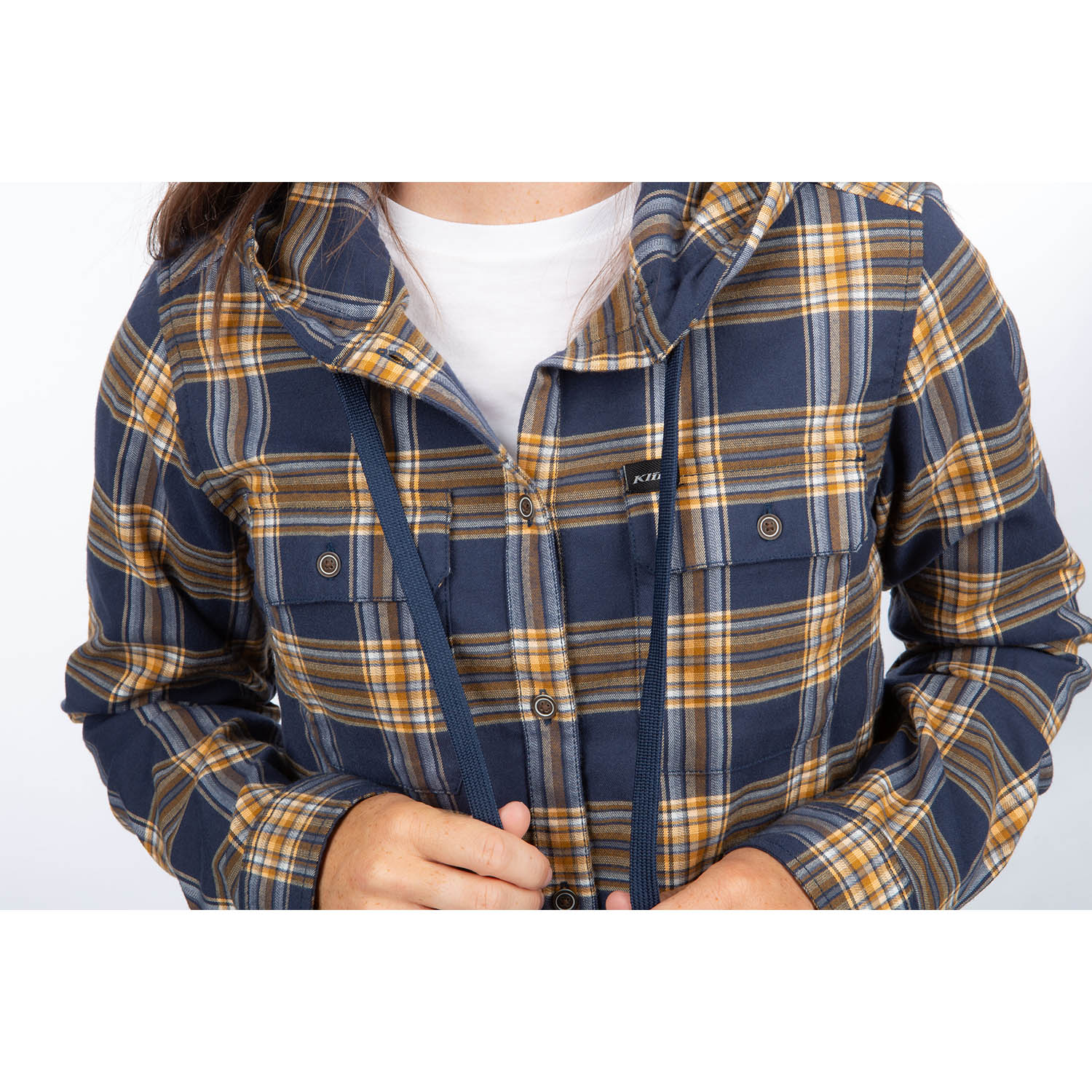 Ginny Mountain Midweight Stretch Flannel Hoodie