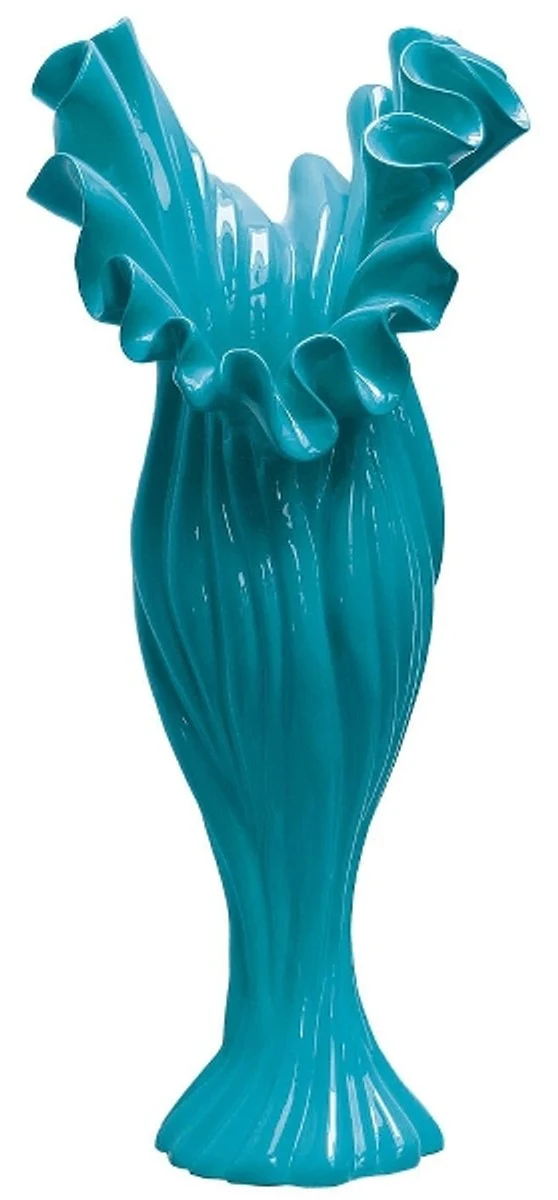 Casa Padrino florero de diseño azul B. 33 cm de altura 81 cm - Dekovase