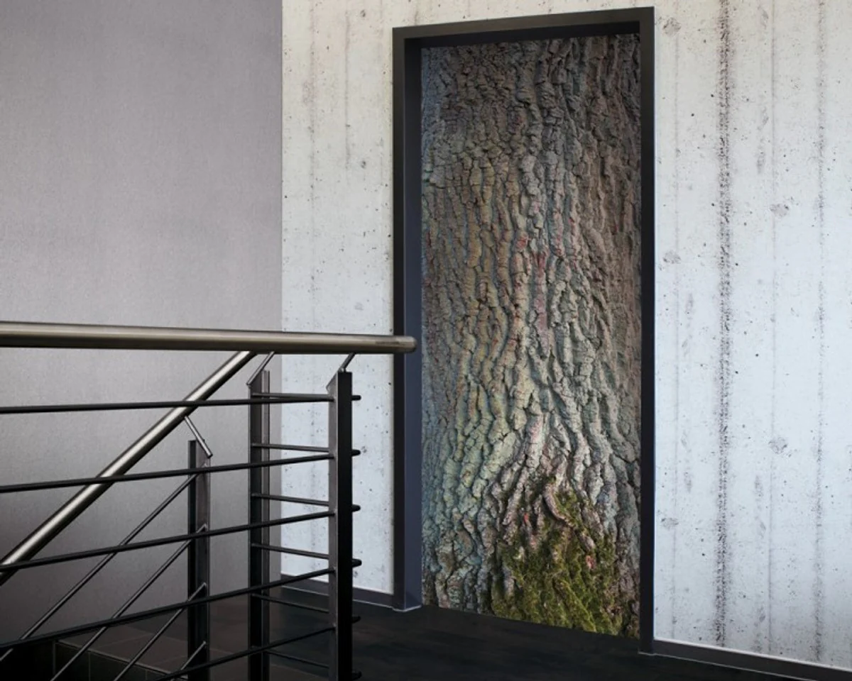 Door 2.0 XXL Wallpaper for doors 20023 Eiche Oak - self-adhesive eye-catcher for your home - door sticker wallpaper photo wallpaper photo door 2.0 XXL Wallpaper Mural