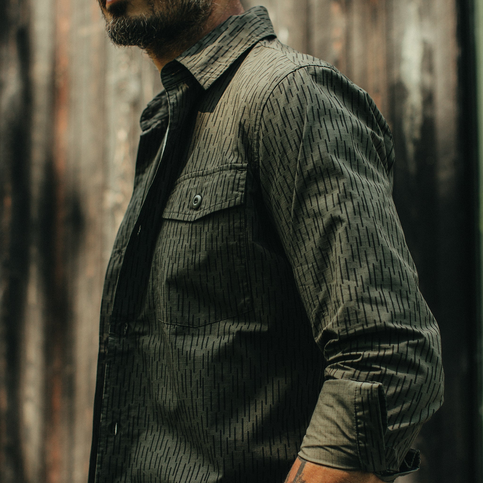 The Point Shirt in Rain Drop Camo