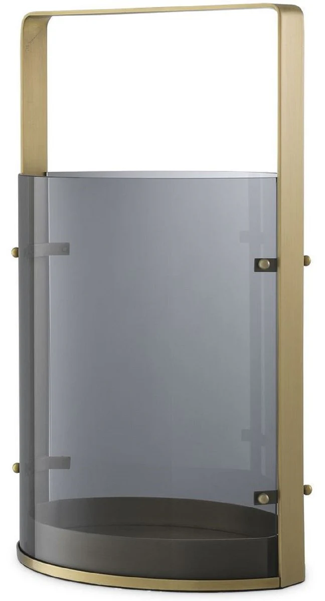 Casa Padrino candelabro de lujo latón antiguo / gris 29,5 x 21 x A. 50 cm - Accesorios Gastronómicos - Calidad de Lujo