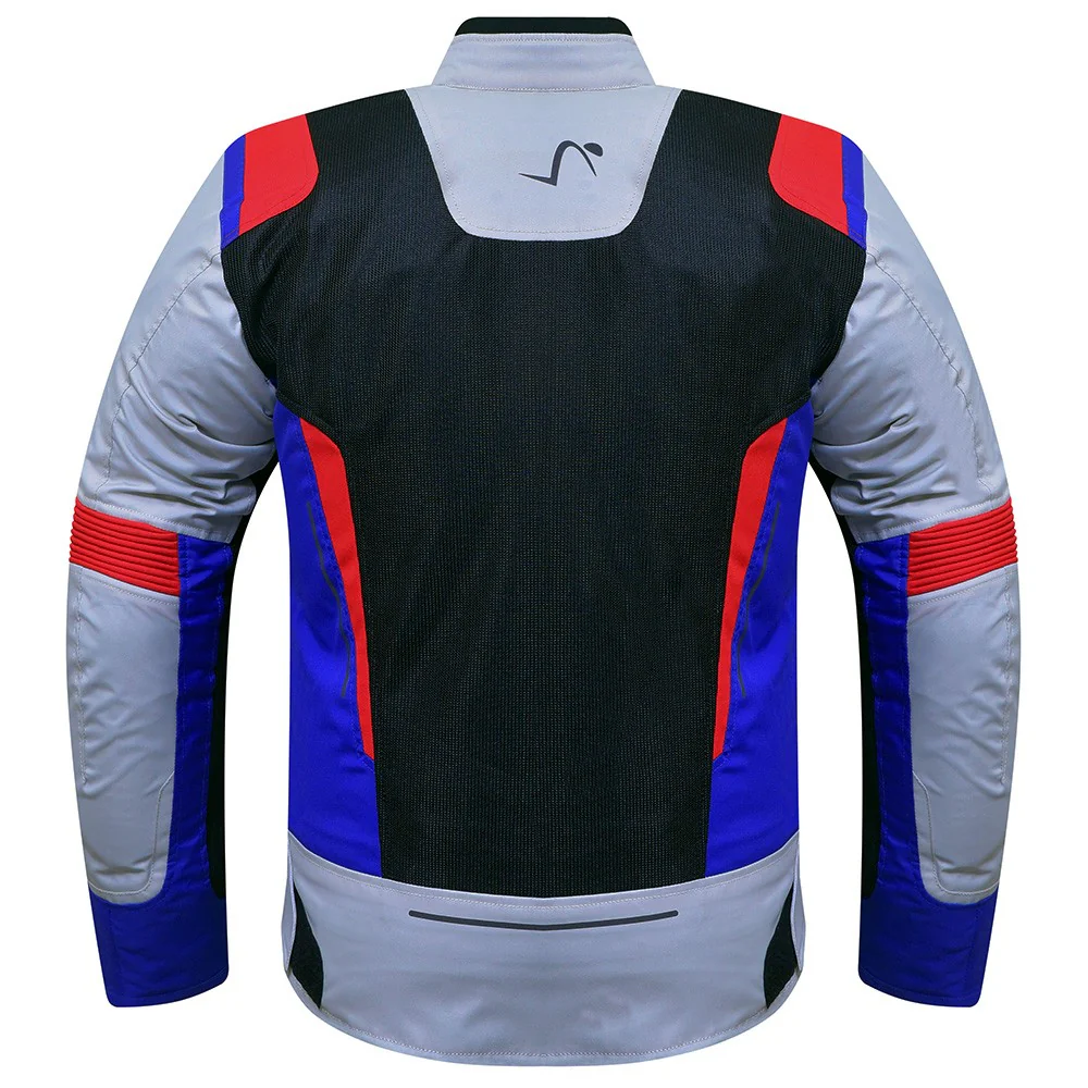 CHAQUETA VERANO OUT AIRPLUS - NEGRO / GRIS / AZUL