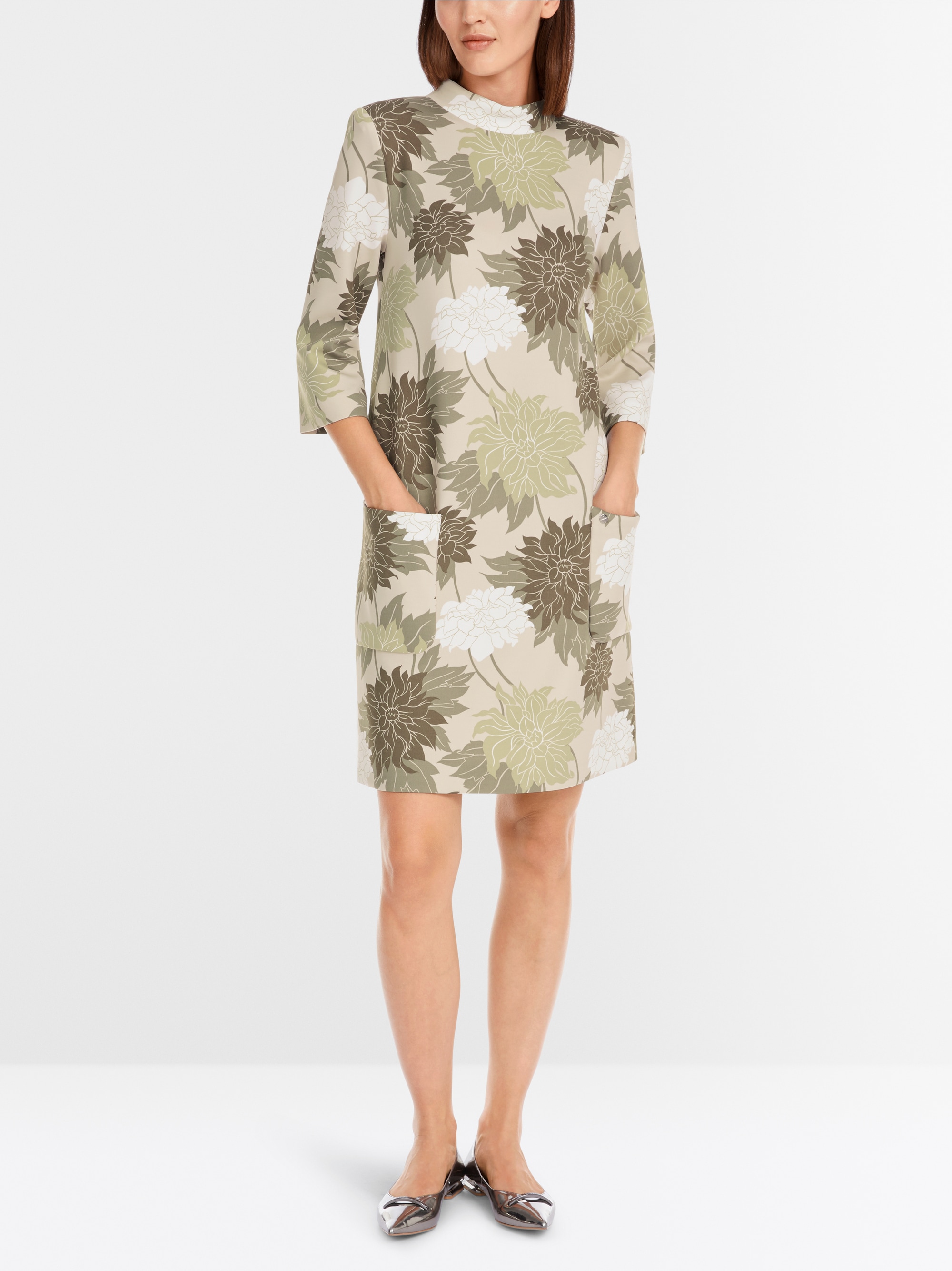Marc-Cain Scuba jersey floral dress
