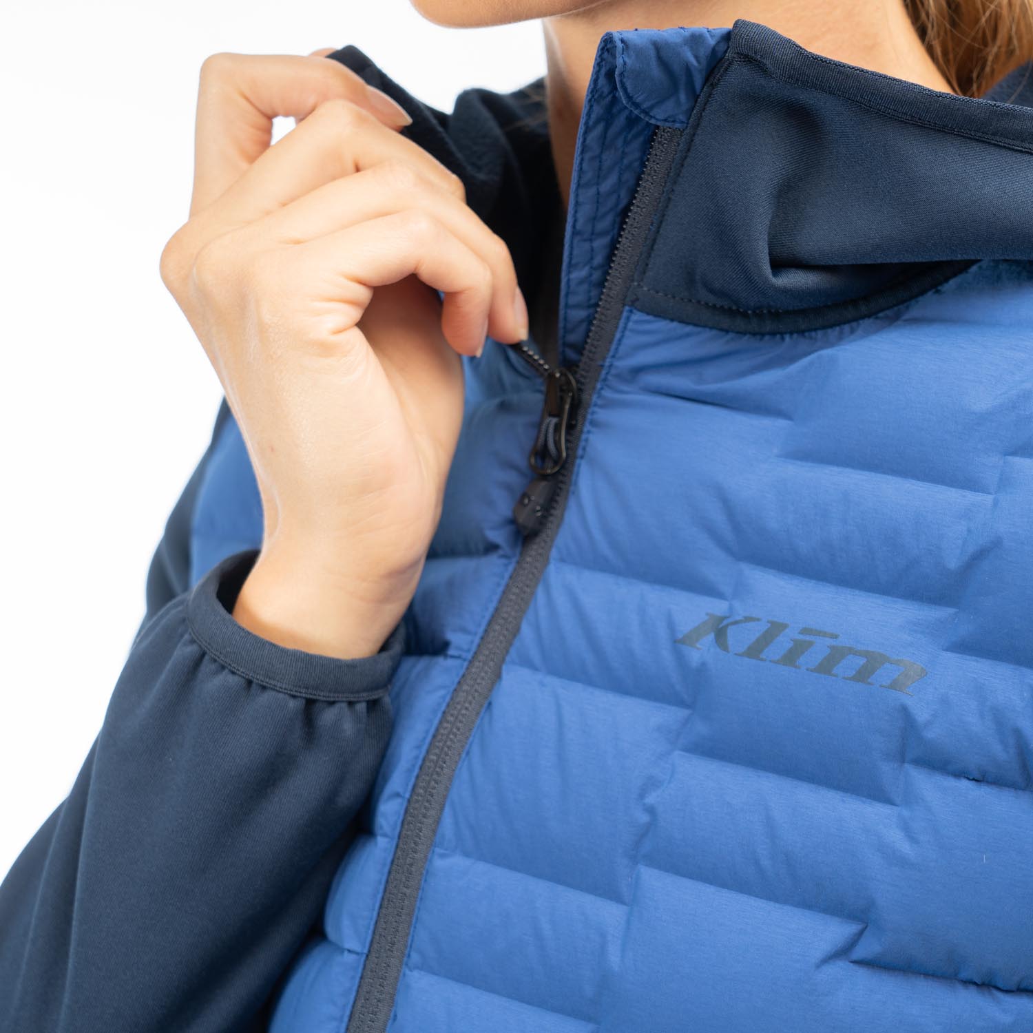 Luna Stretch Down Hybrid Hoodie