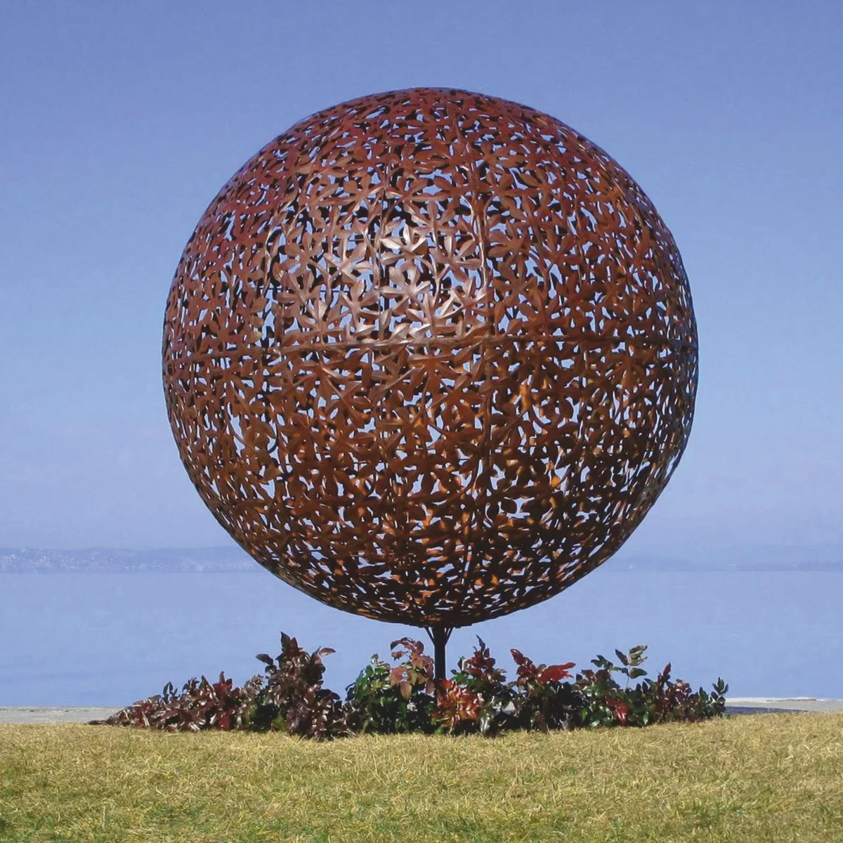 Casa Padrino escultura decorativa de jard¨ªn de acero ¨®xido ? 170 x A. 200 cm