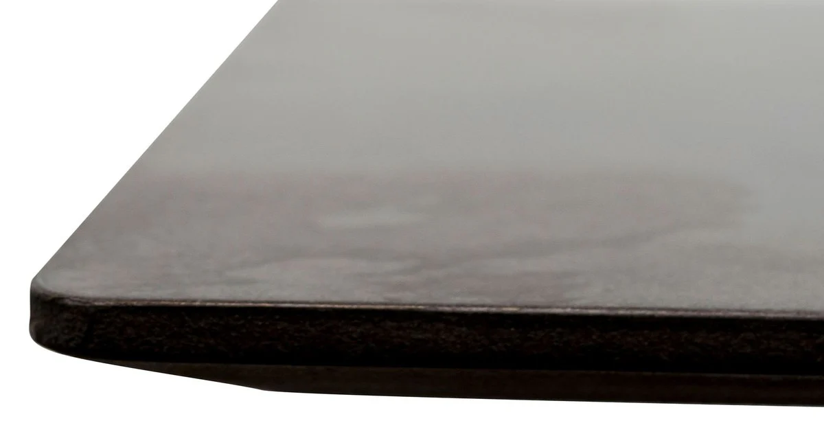 Casa Padrino mesa de bar de lujo con mesa revestida de mineral 110 x 70 x H. 100 cm - Colección de Lujo