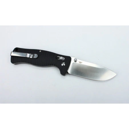 Navaja plegable de bolsillo Ganzo G720 KNIFE acero – negra