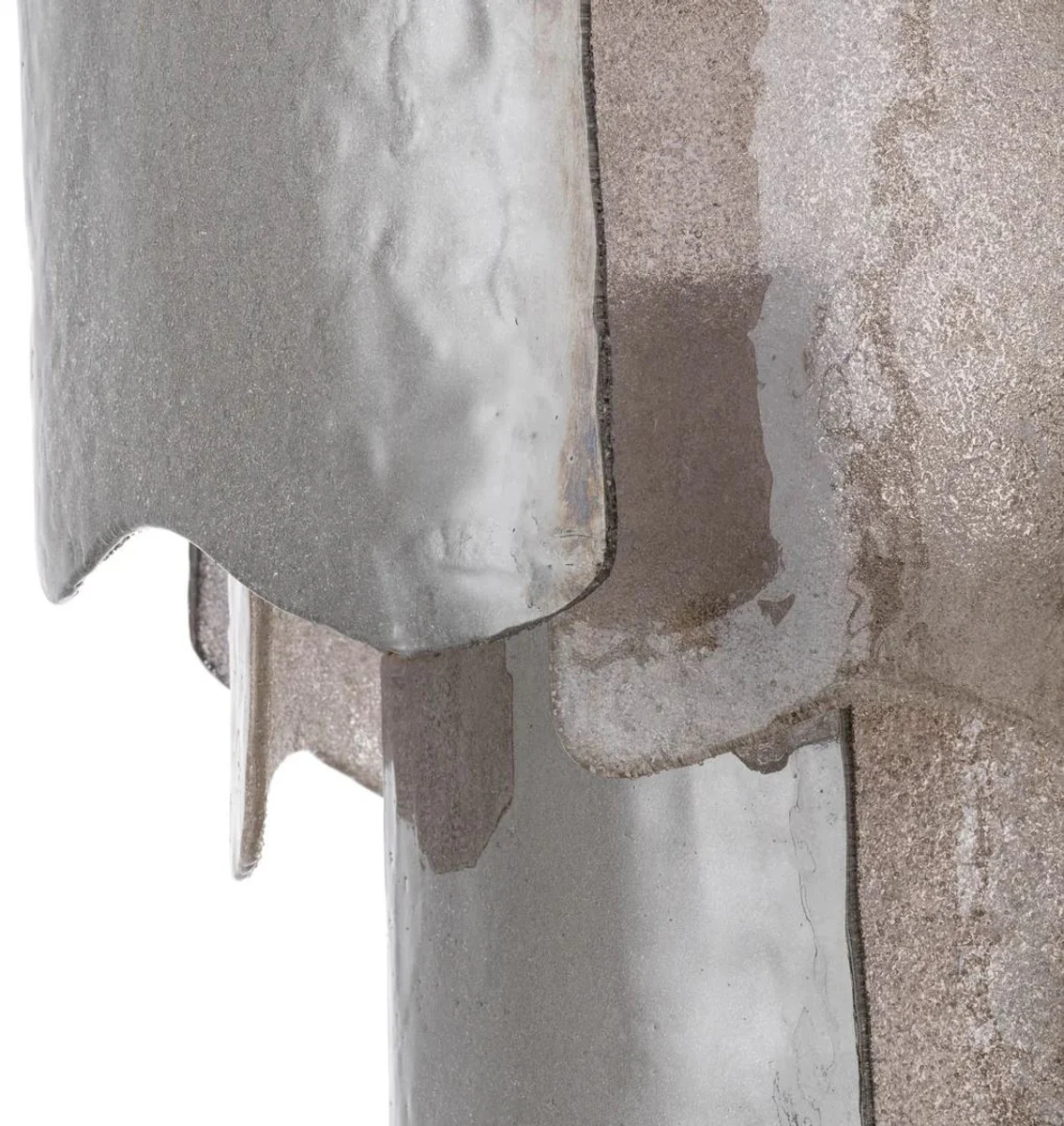 Casa Padrino l¨¢mpara de ara?a de lujo gris / lat¨®n antiguo ? 61 x A. 60 cm - L¨¢mpara de ara?a redonda - L¨¢mpara de ara?a de sal¨®n - L¨¢mpara de ara?a de hotel - Muebles de lujo